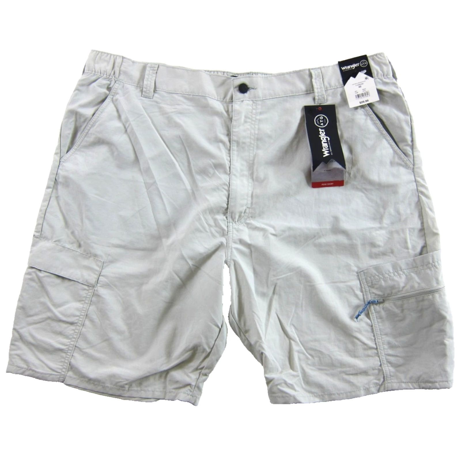 Wrangler Wrangler Cargo Shorts 2 Pair NWT 100% Nylon Brown Beige Pocket Peak Men Size 42 Size US 42 / EU 58 - 3 Thumbnail