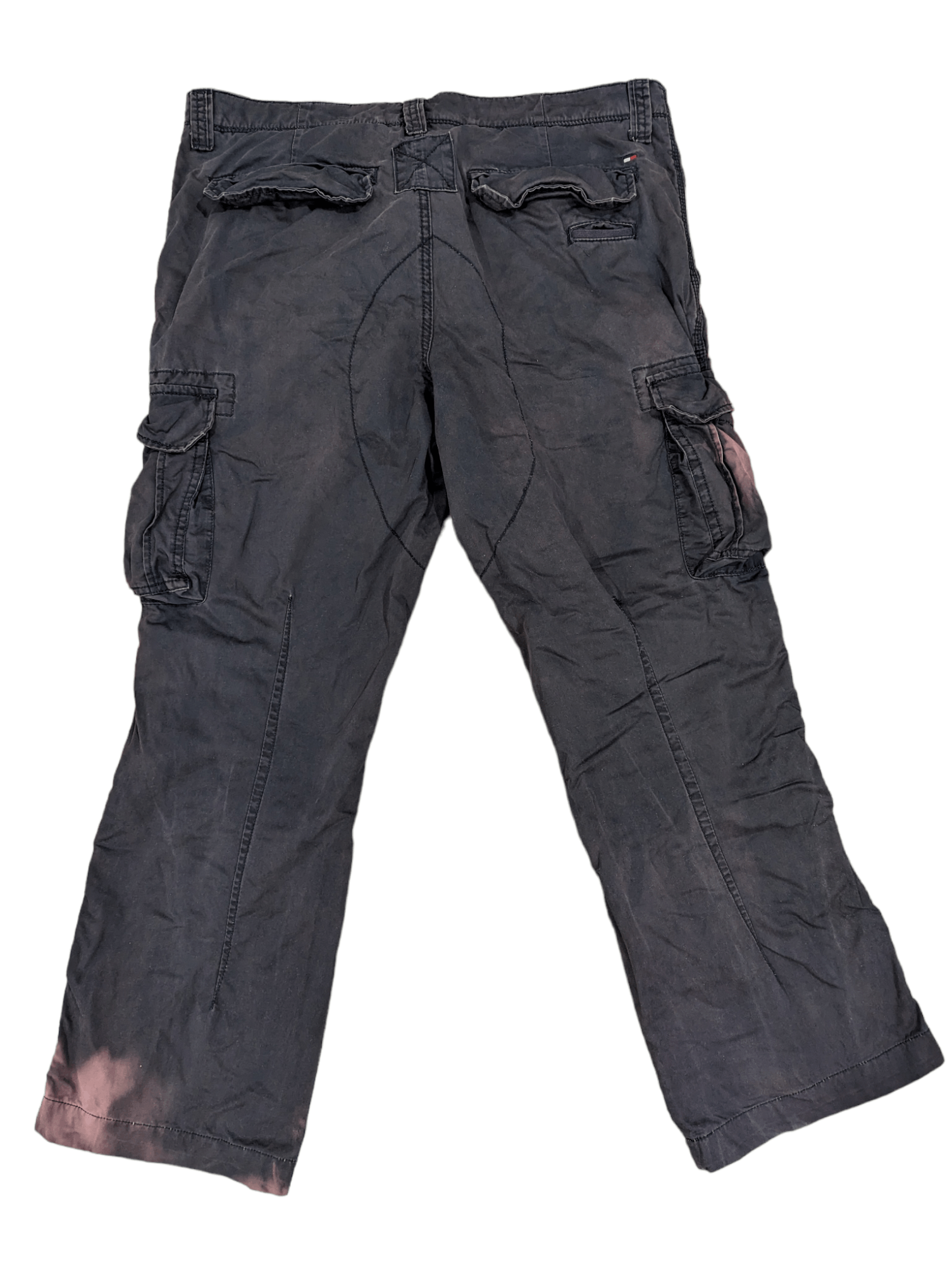 Tommy Hilfiger DISTRESSED TOMMY HILFIGER DOUBLE KNEE CARGO PANTS Size US 36 / EU 52 - 9 Thumbnail