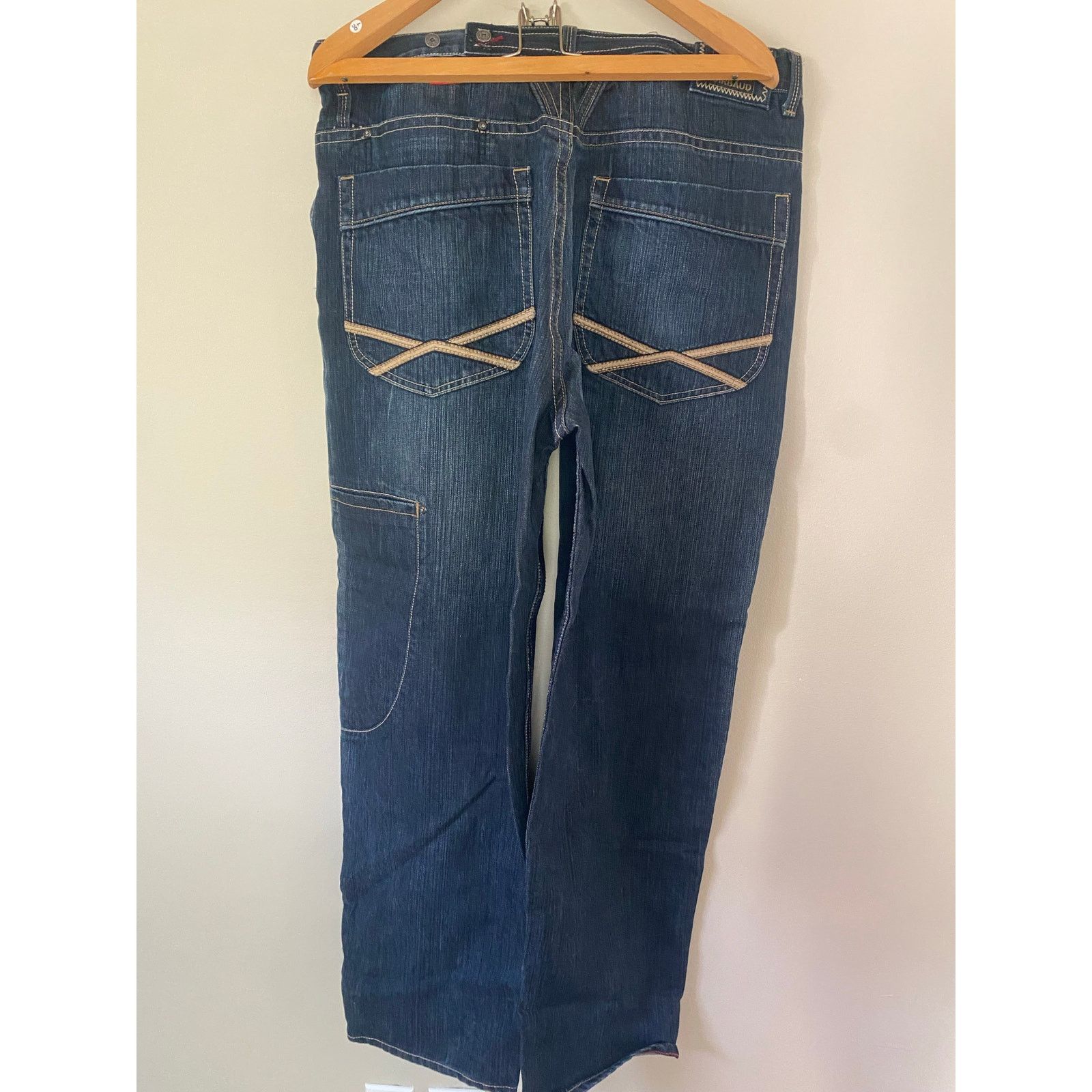 Marithe + Francois Girbaud Marithe Francois Girbaud Brand X Auth Fit Baggy Jean 3940X33 Size US 40 / EU 56 - 3 Thumbnail