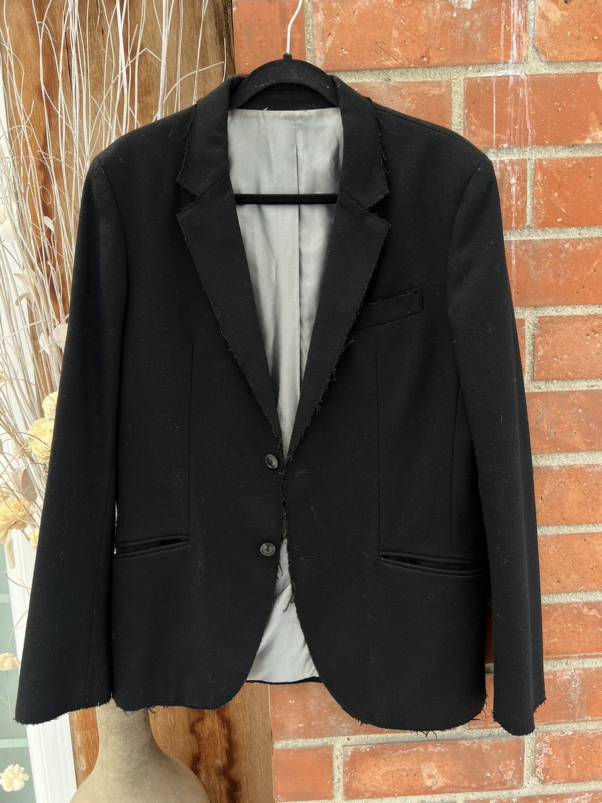 Vintage Vintage Distressed Blazer Size 42S - 1 Thumbnail
