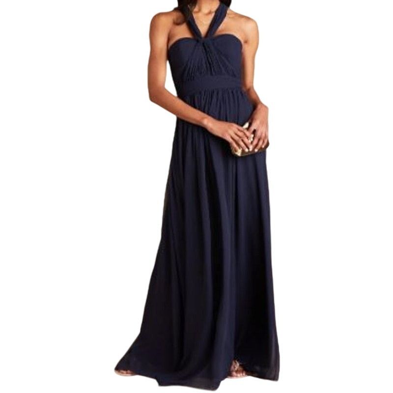 Birdy Grey Grace Convertible Dress Bridesmaid Blue S NWT