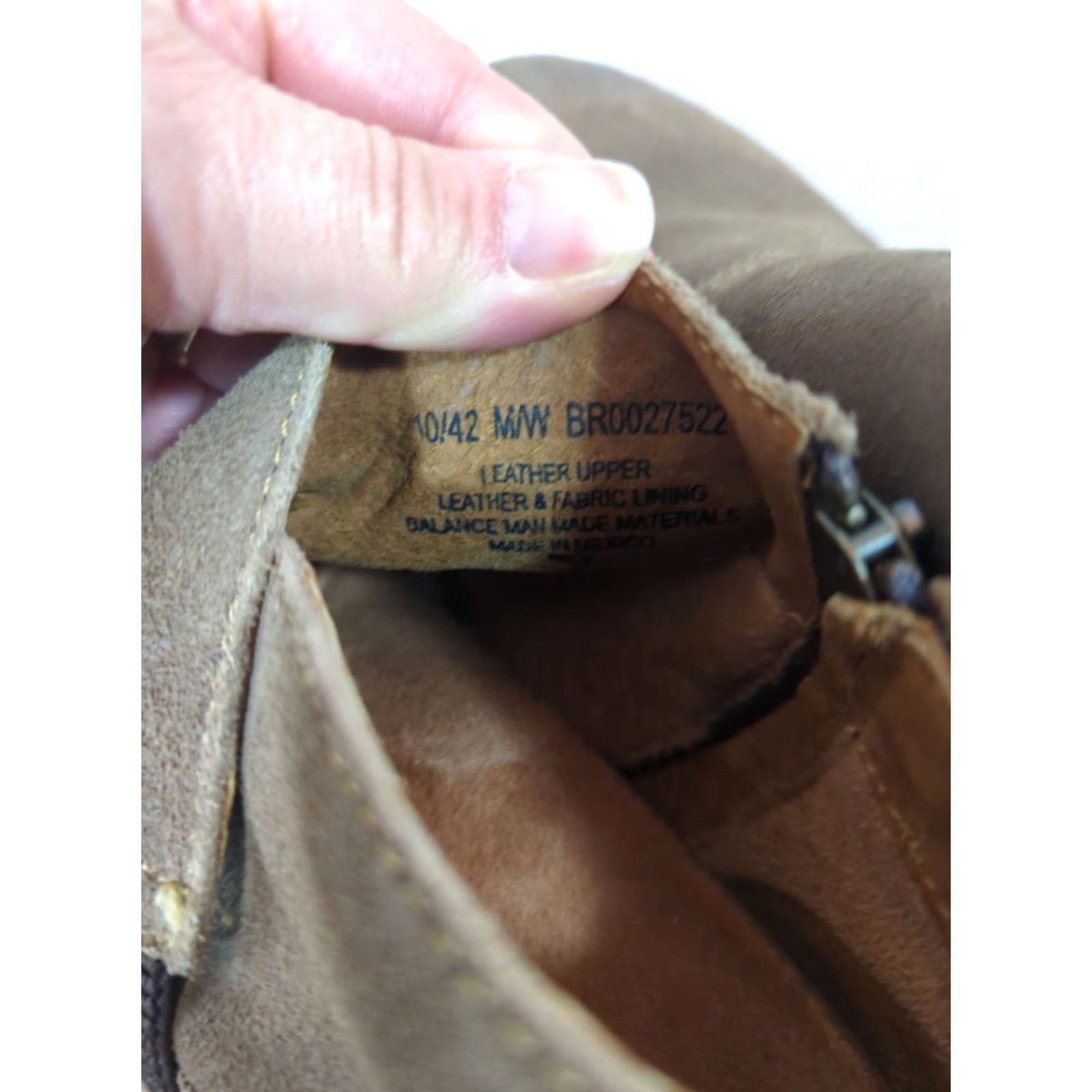 Born Børn Tora Crossover Ankle Boots Brown Suede Side Zip Women’s Size 10 Size US 10 / IT 40 - 7 Thumbnail