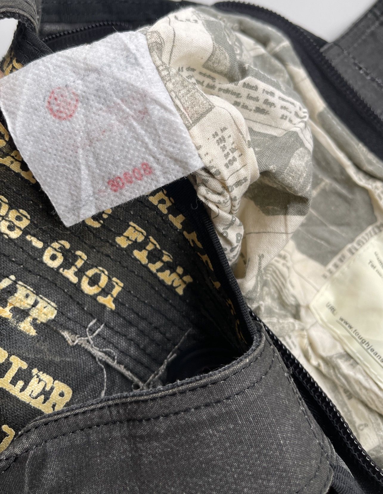 Japanese Brand Vintage Tough Jeansmith Military Tote Bag Size ONE SIZE - 14 Thumbnail