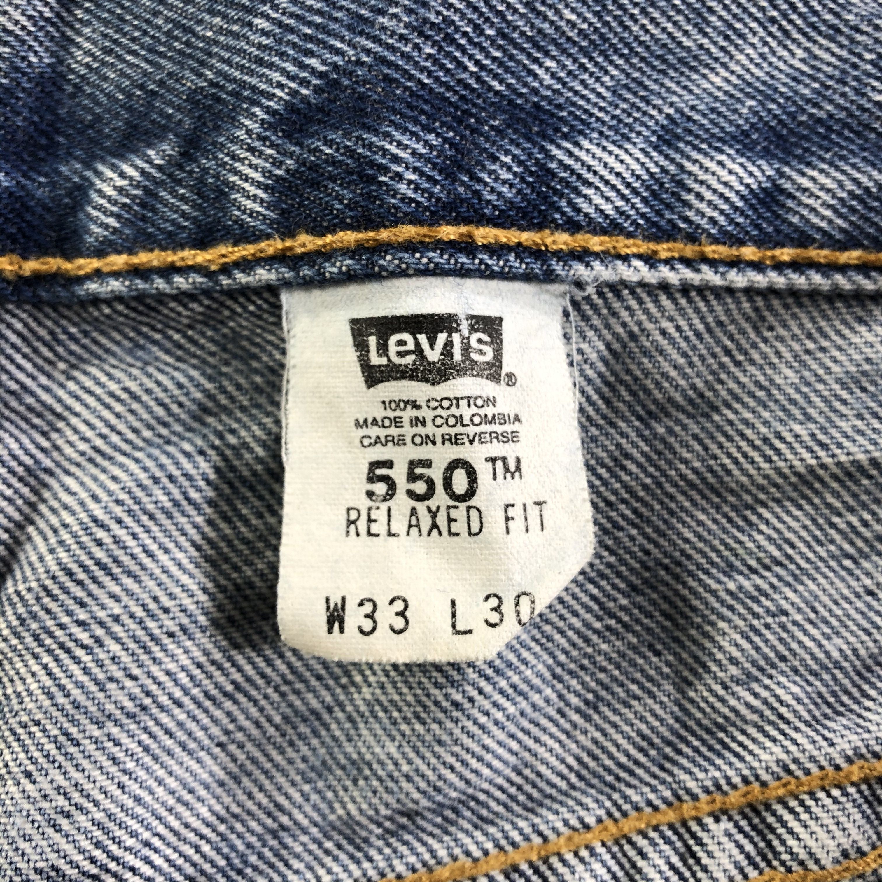Levi's × Vintage Vintage 90s Levis 550 Jeans-JM3496 Size US 33 - 10 Thumbnail
