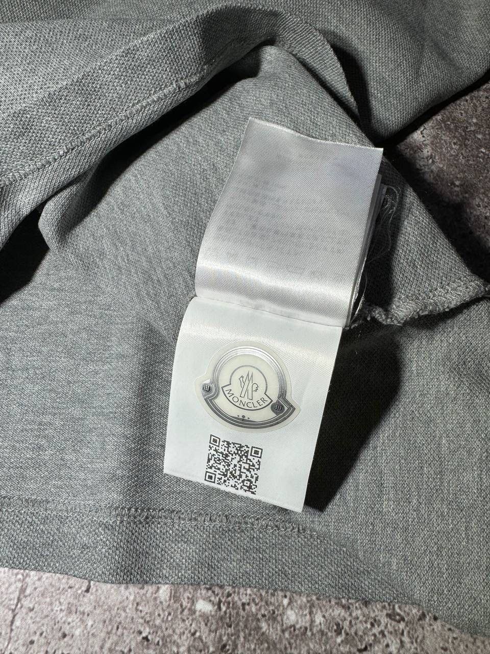 Moncler Moncler Basic Polo T-shirt Gray Collared Size US L / EU 52-54 / 3 - 11 Thumbnail