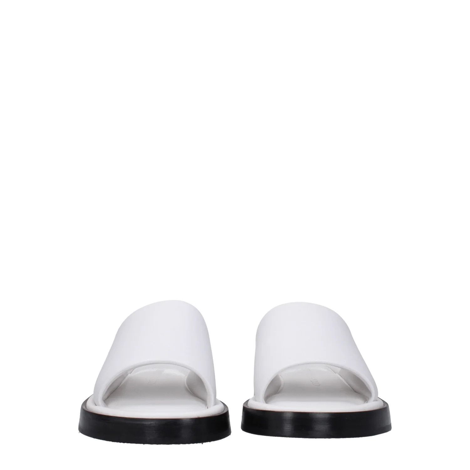 Salvatore Ferragamo ob1o1e1224 Leather Slippers & Clogs in White Size US 5.5 / IT 35.5 - 3 Thumbnail
