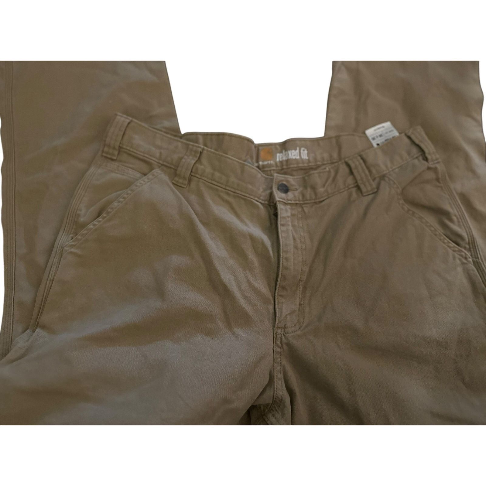 Carhartt Carhartt Men's Relaxed Fit Gray Utility Work Pant, Sz 38x30 Size US 38 / EU 54 - 4 Thumbnail