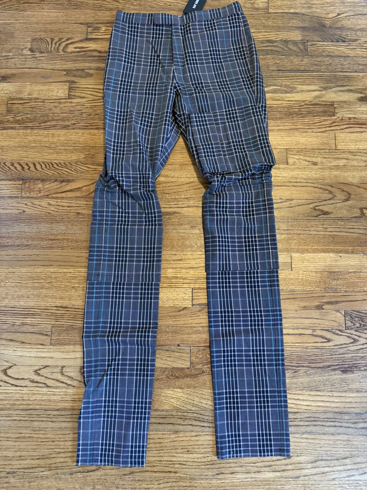 Raf Simons slim space cargo pants aw18