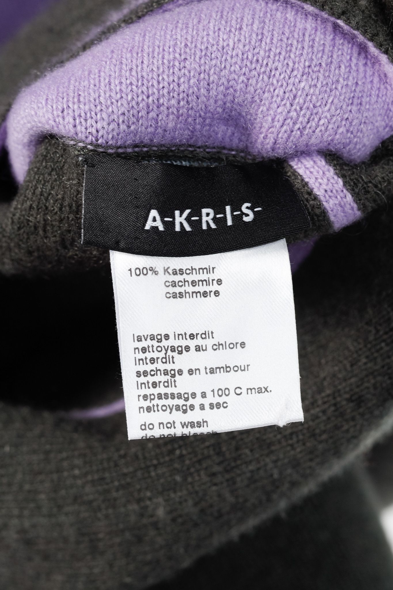 Akris Akris Reversible Double-Face Cashmere Cardigan Size L / US 10 / IT 46 - 7 Thumbnail