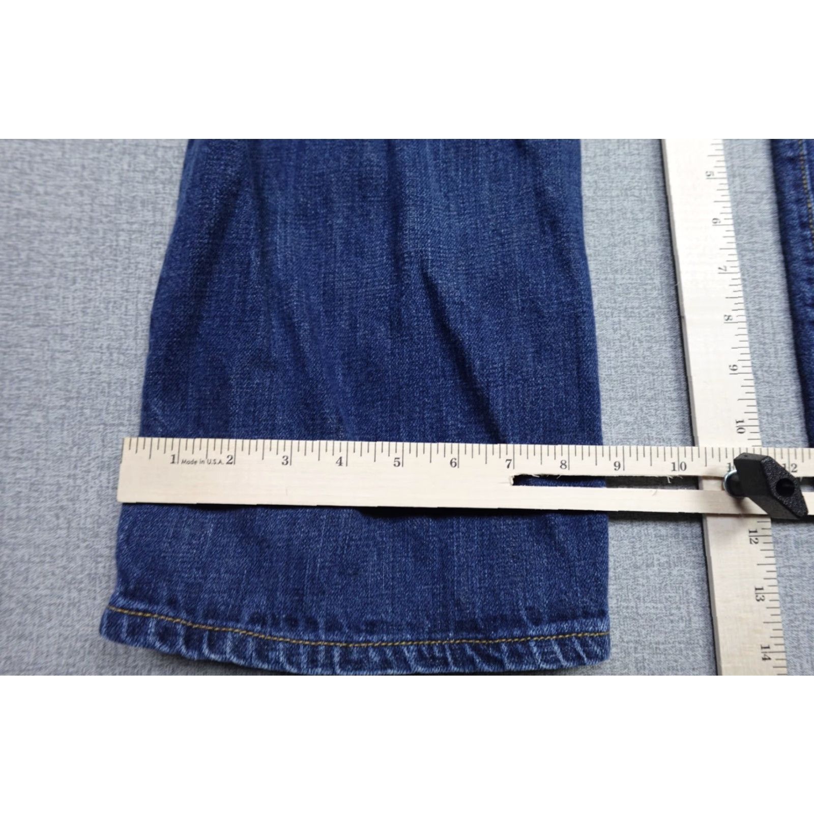 Levi's Levi's 501 Jeans Mens 36x30 Blue Regular Fit Button Fly Relaxed Western USA Dark Jeans Size US 36 / EU 52 - 7 Thumbnail