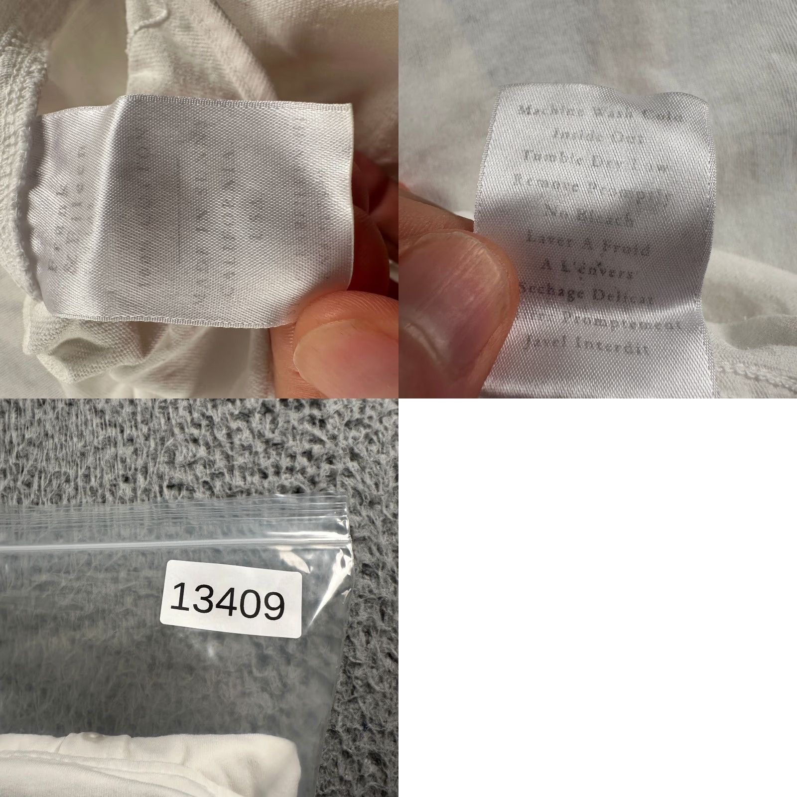 Frank & Eileen Frank & Eileen Shirt Womens XS White Long Sleeve Button-Up Tee Lab Knit Casual Size XS / US 0-2 / IT 36-38 - 8 Thumbnail