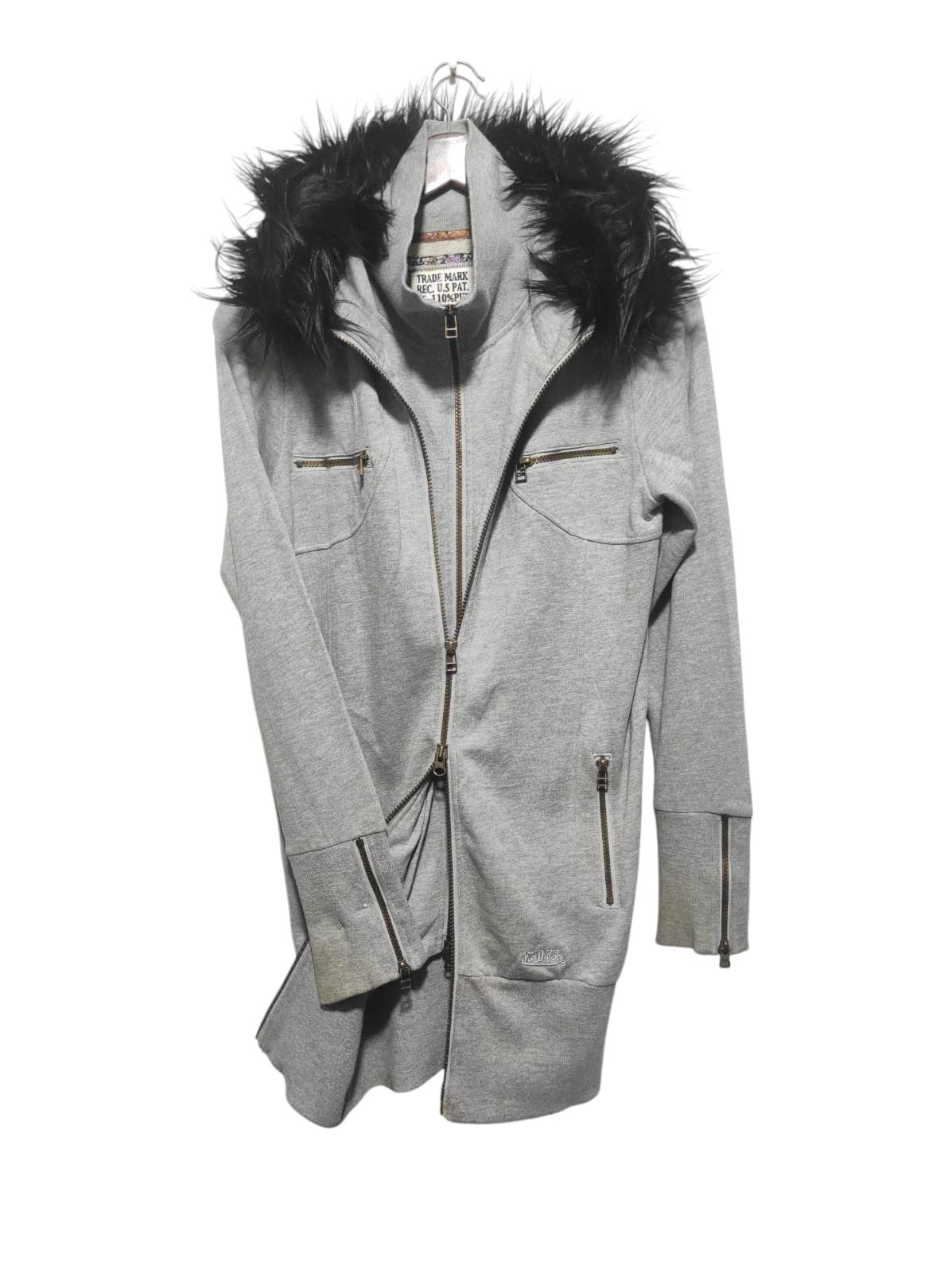 Vondutch Fur Zip Sweatshirt Lgb IfSixWasNine style