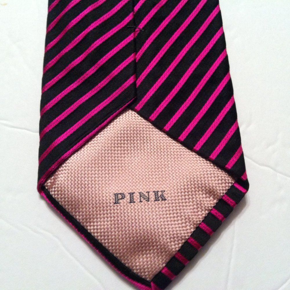 Thomas Pink THOMAS PINK MEN'S NEW BLACK TIE 3 3/4" X 57 3/4" Size ONE SIZE - 7 Thumbnail