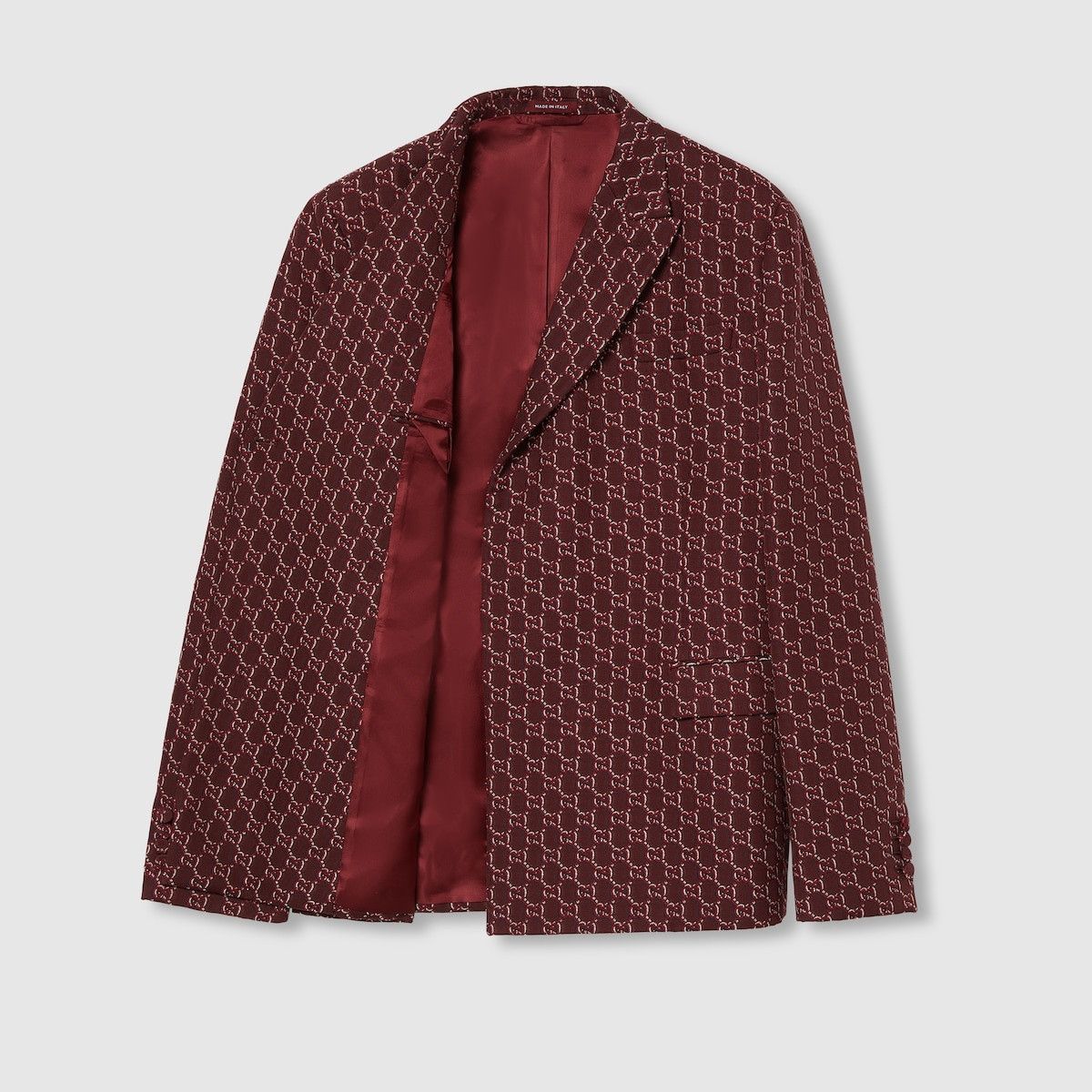 Gucci o1loc1c1125 792325 Wool Jacket With GG Shadow in Multicolor Size US S / EU 44-46 / 1 - 6 Thumbnail
