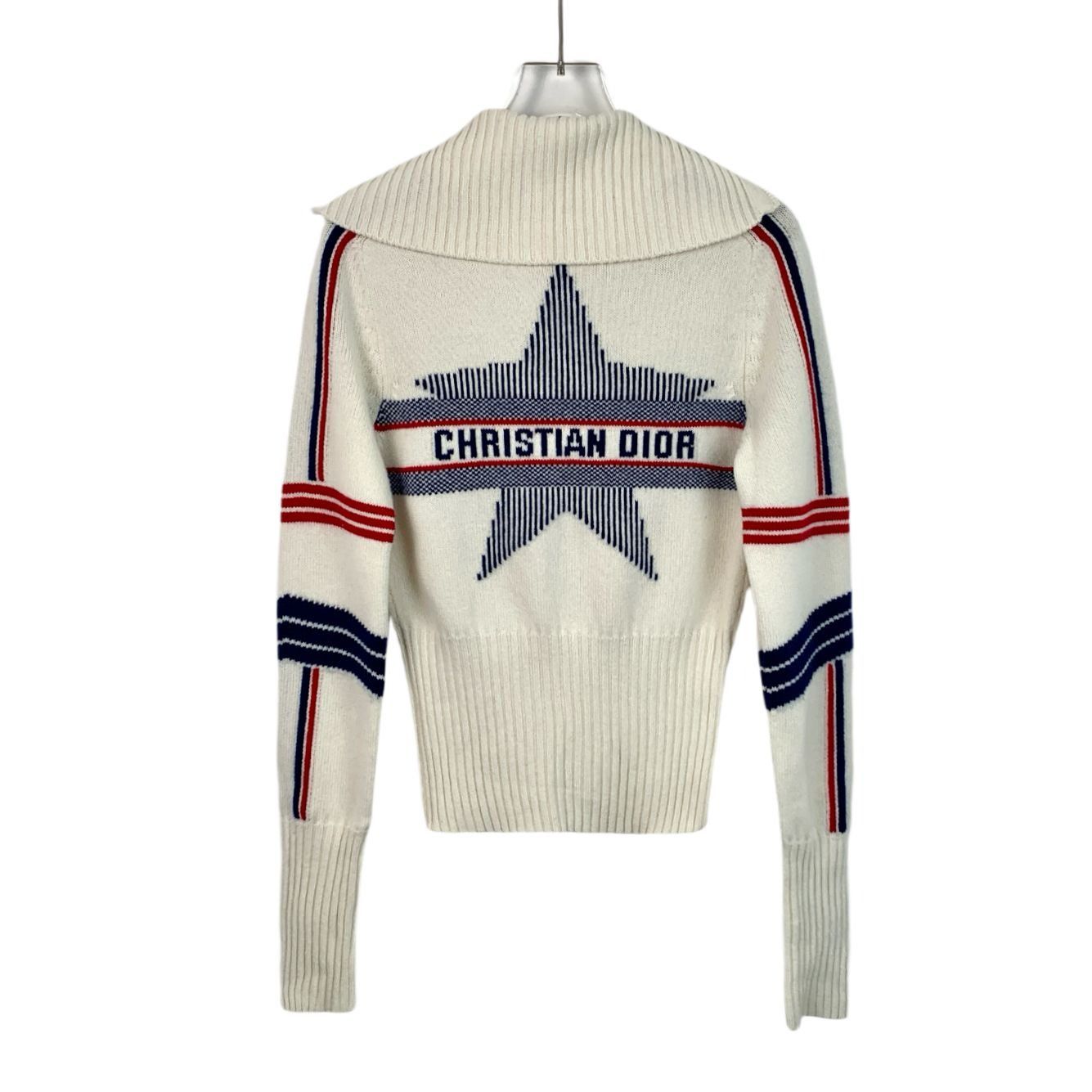Dior Christian Dior Womens Wool & Cashmere Zip-Up Cardigan With S Size XS / US 0-2 / IT 36-38 - 2 Thumbnail