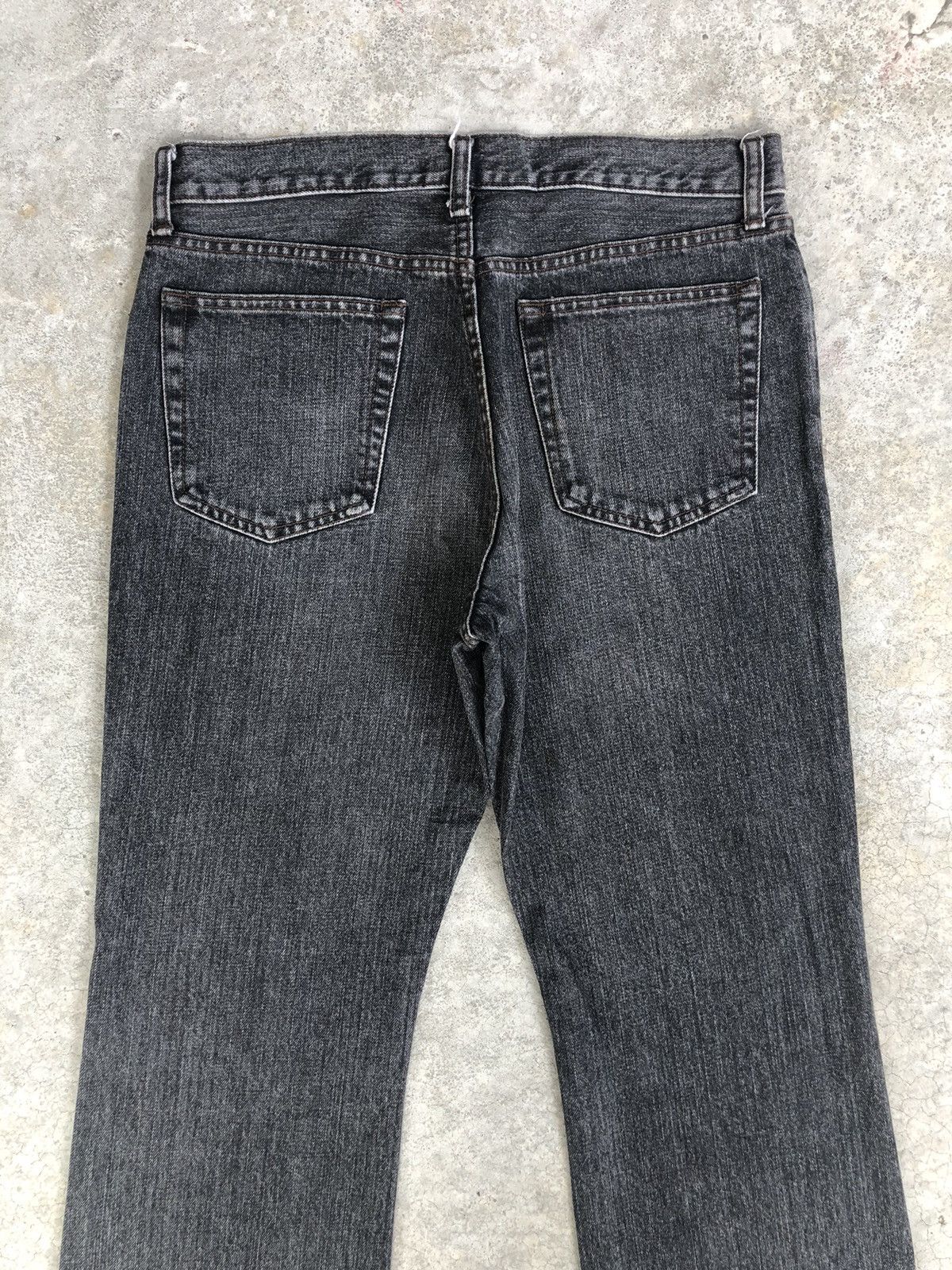 If Six Was Nine Japanese Uniqlo Flared Jeans Distressed Jeans Size US 32 / EU 48 - 8 Thumbnail
