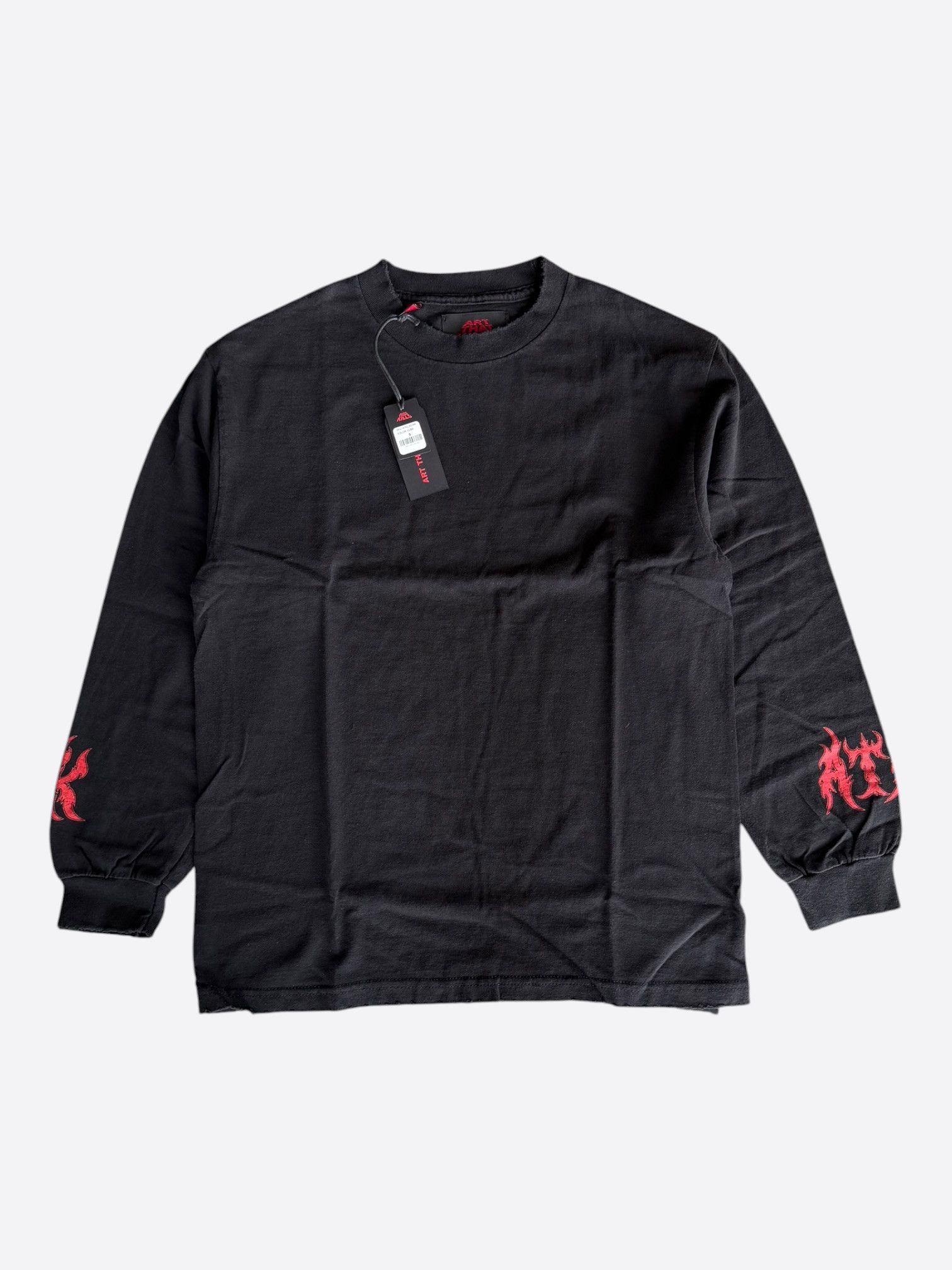 Gallery Dept. Black & Red Art That Kills Logo Longsleeve T-Shirt Size US L / EU 52-54 / 3 - 1 Thumbnail