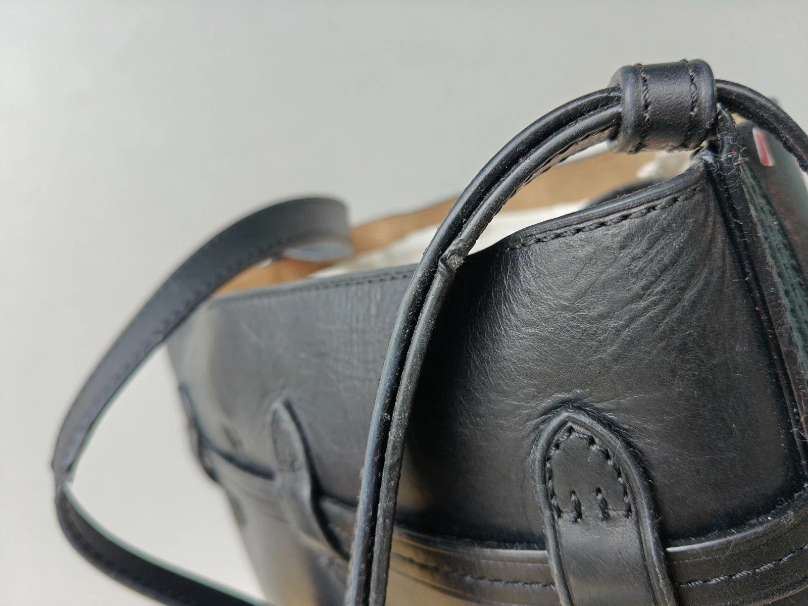 Polo Ralph Lauren Polo Ralph Lauren Bellport Leather Large Bucket Bag FTP 0001 Size ONE SIZE - 12 Thumbnail