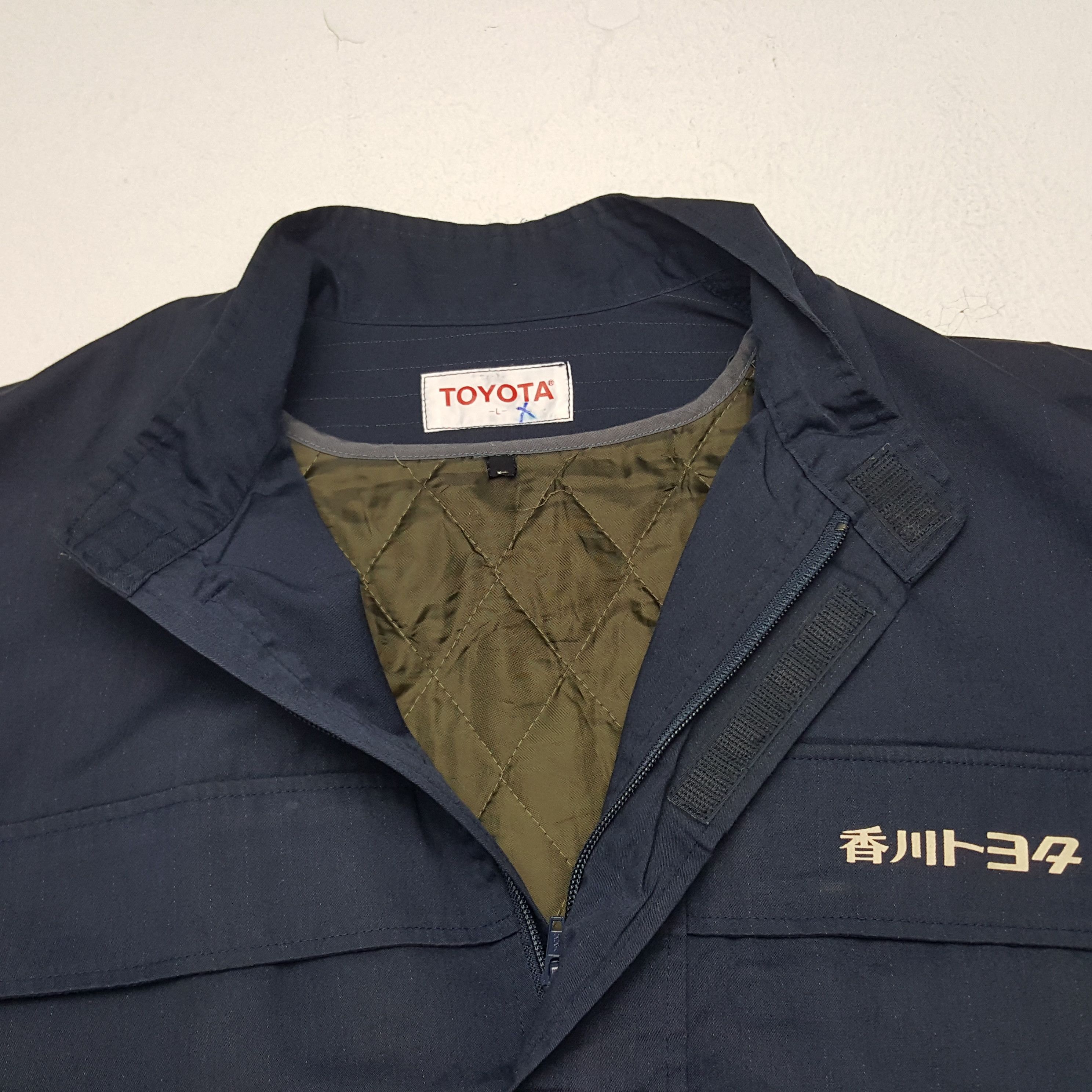 Japanese Brand × Vintage Vintage Toyota Racing Japanese Team Bombers Jacket Size US XL / EU 56 / 4 - 5 Thumbnail