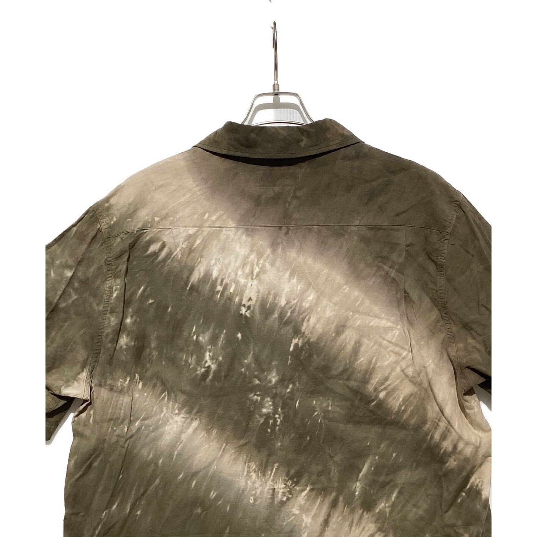 Bape A BATHING APE Ape Head One Point Tie Dye Shirt Brown 2XL Size US XXL / EU 58 / 5 - 6 Thumbnail