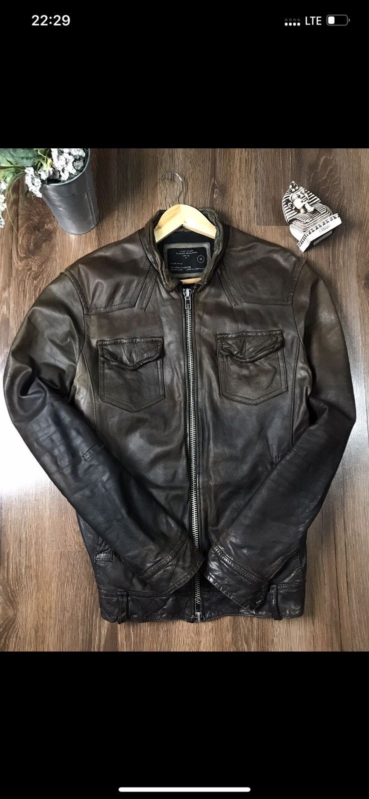 Allsaints Allsaints Spitalfields Moto Leather Jacket Size US M / EU 48-50 / 2 - 1 Thumbnail