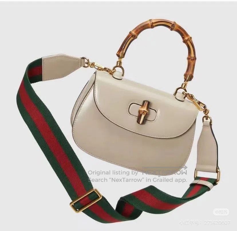 Gucci Gucci 1947 Bamboo Top Handle Bag. Size ONE SIZE - 3 Thumbnail