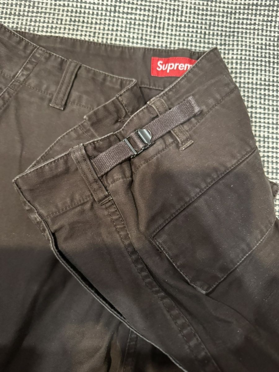 Supreme Supreme Cargo Pant Brown FW22 Size US 30 / EU 46 - 3 Thumbnail