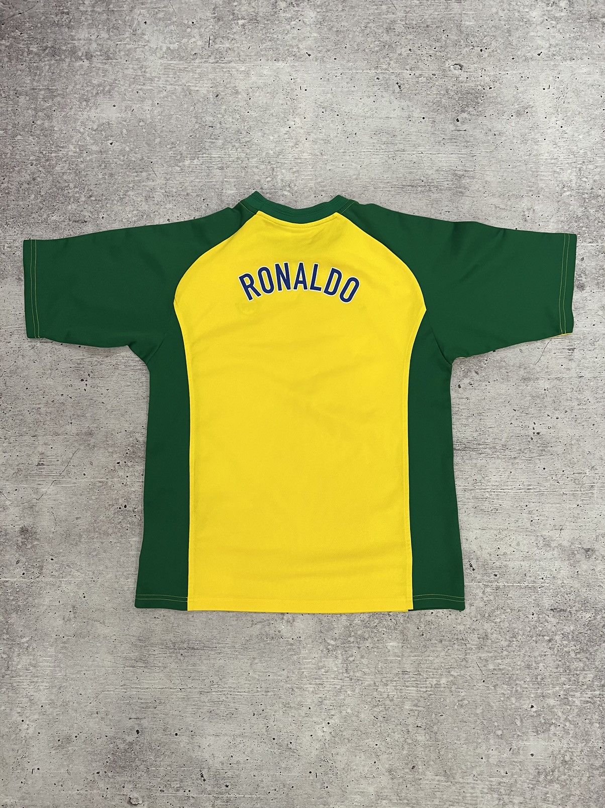 Nike Brazil 1998 World Cup Jersey L BNwT rare Ronaldo Brasíl Soccer  Deadstock