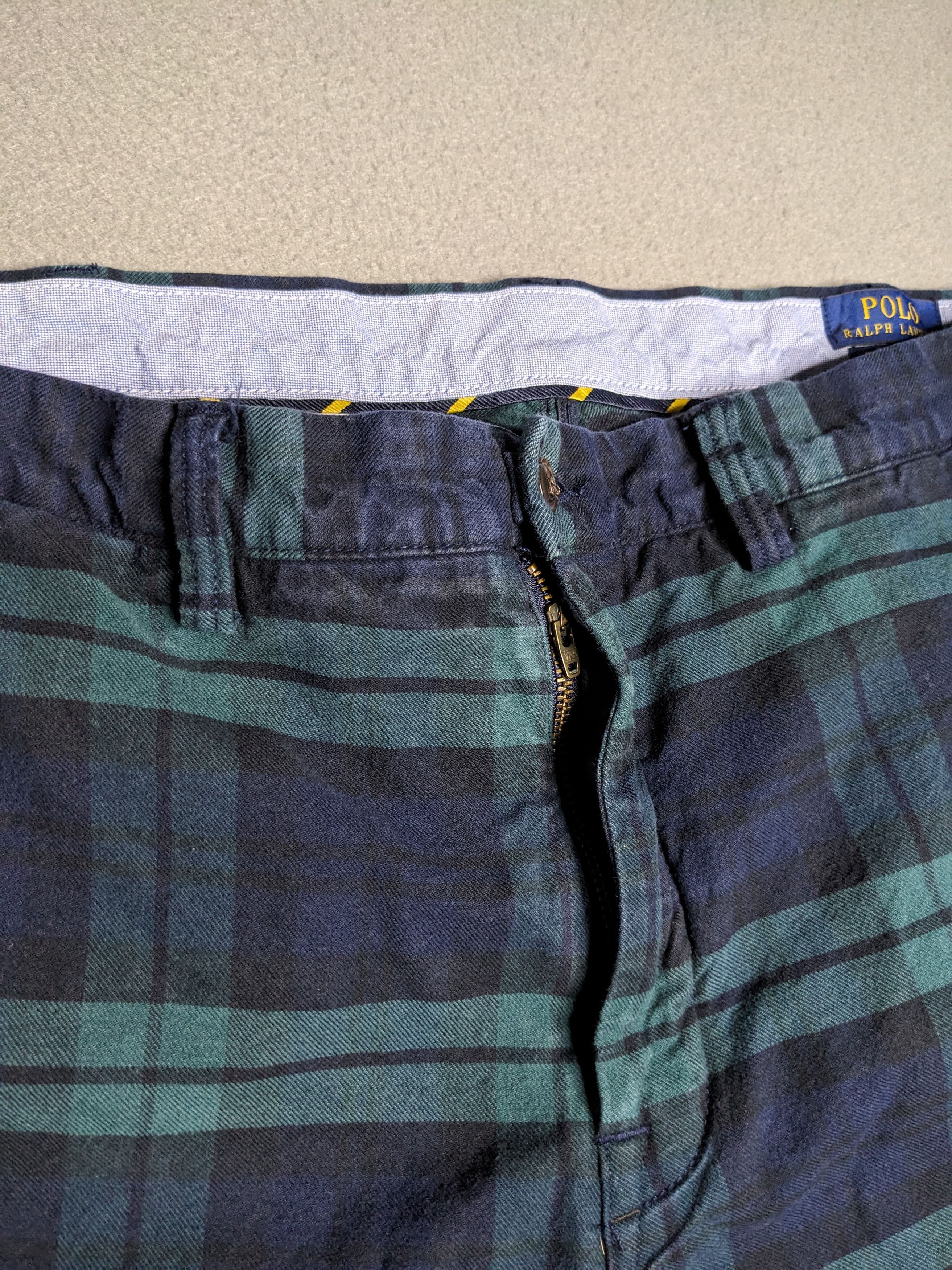 Polo Ralph Lauren Polo Ralph Lauren Tartan Plaid Chino Pants Twill Mens 36x29 Size US 36 / EU 52 - 6 Thumbnail