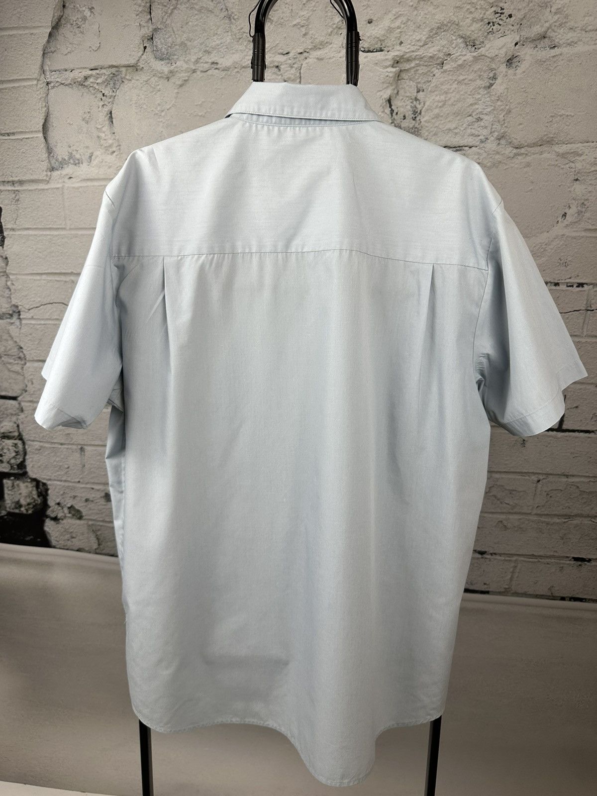 Oakley × Vintage 90’s Oakley Shirt button up Rayon Metal Logo Size US XL / EU 56 / 4 - 4 Thumbnail