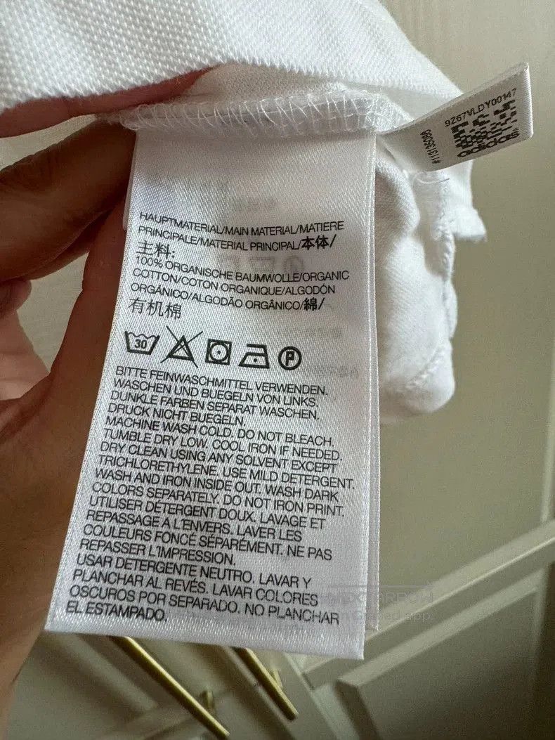 Y-3 Y-3 Yohji Yamamoto White Polo Shirt. Size US S / EU 44-46 / 1 - 5 Thumbnail
