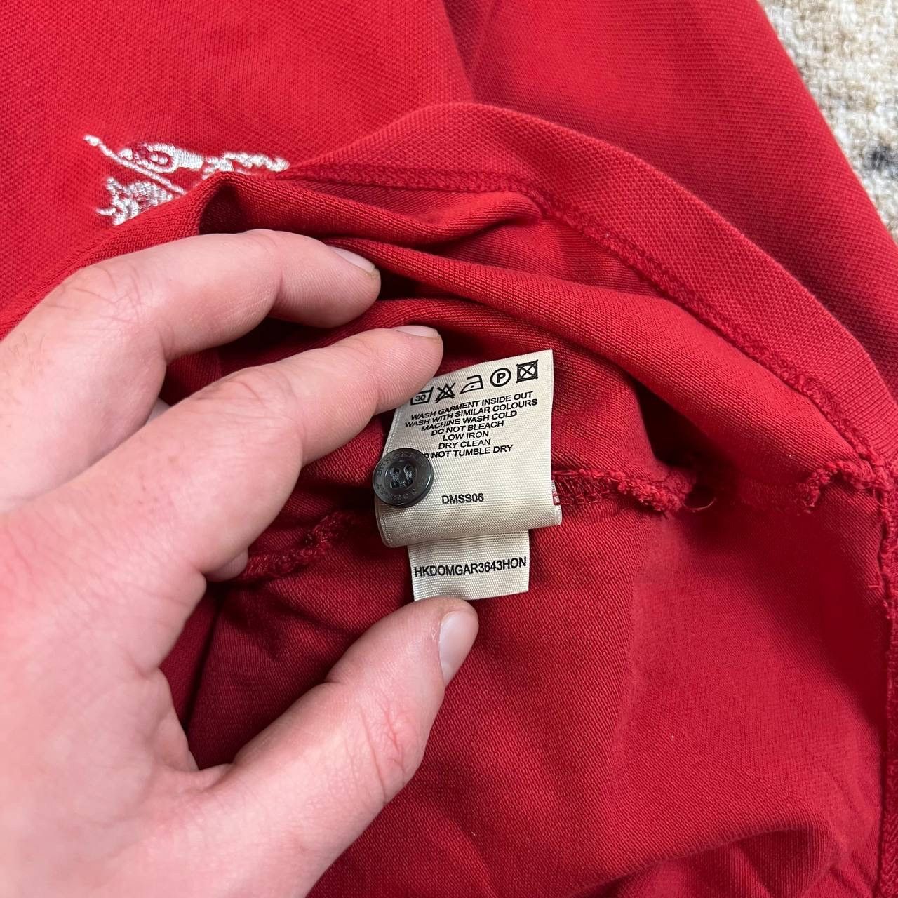 Burberry Burberry Big Logo Luxury Polo T-Shirt Streetwear Style Size S / US 4 / IT 40 - 6 Thumbnail