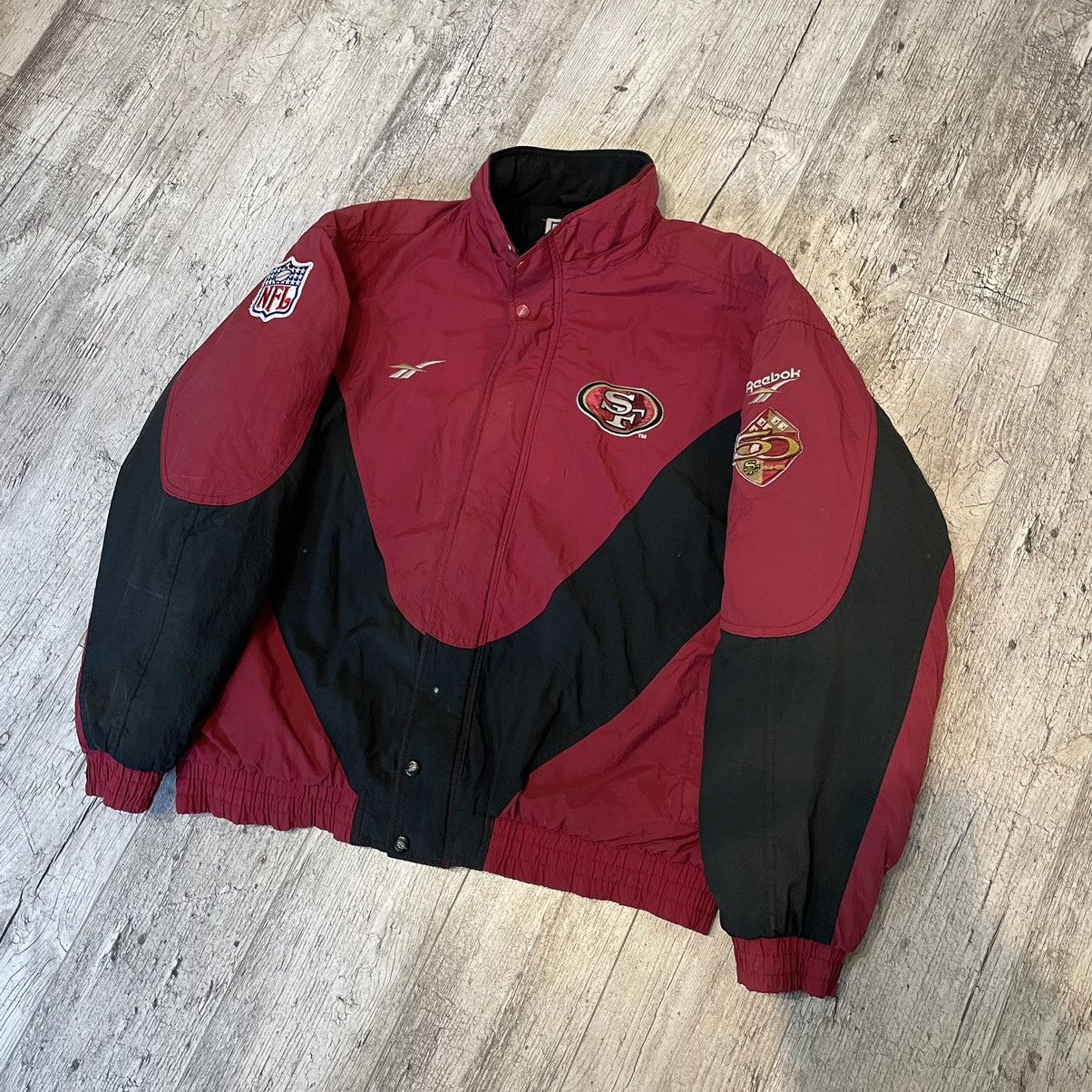 San Francisco outlet 49ers Reebok Parka Jacket XL