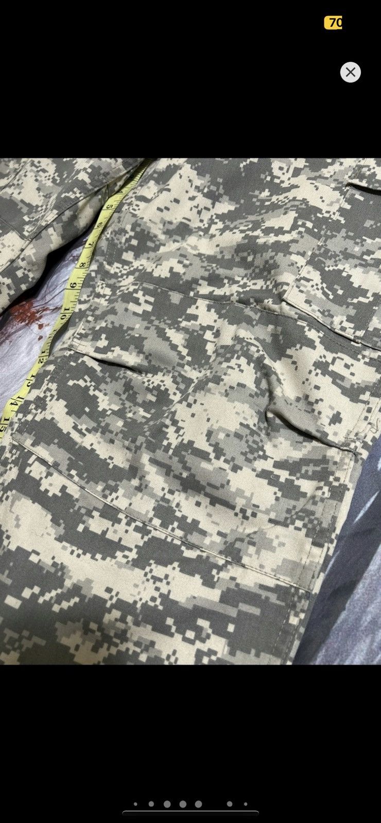 Vintage ***FINAL DROP***RARE 90s DIGI CAMO ROTHCO CARGO PANT XL Size US 43 - 8 Thumbnail