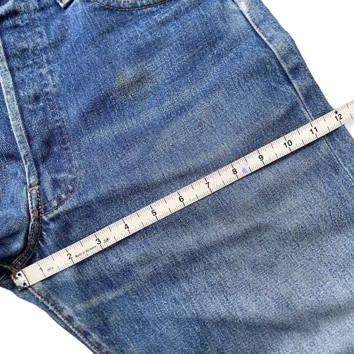 Levi's Vintage 90s Levis 501 Big E Selvedge Redline 555 Denim 31 Size US 31 - 22 Thumbnail