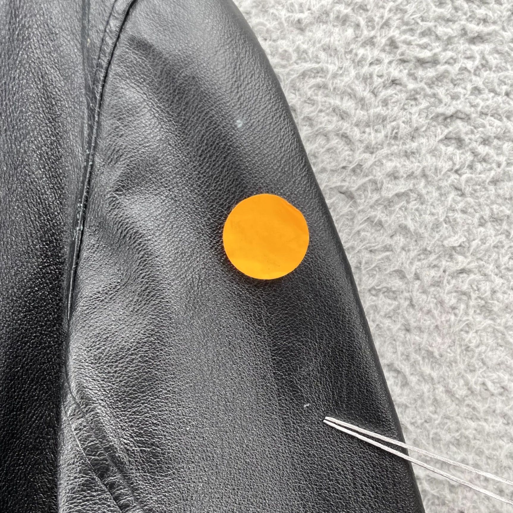 Vintage VINTAGE Dunne & Cole Black Leather Jacket Large Blazer Coat Classic 90s City Travel Blazer Mens Womens Boys Girls Size L / US 10 / IT 46 - 4 Thumbnail