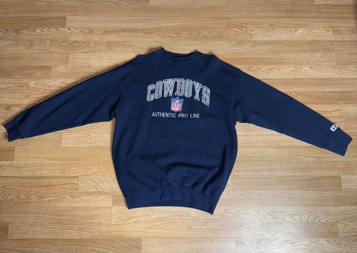 Logo Athletic Vintage Dallas Cowboys Sweatshirt Mens L Blue Crewneck Size US L / EU 52-54 / 3 - 2 Thumbnail