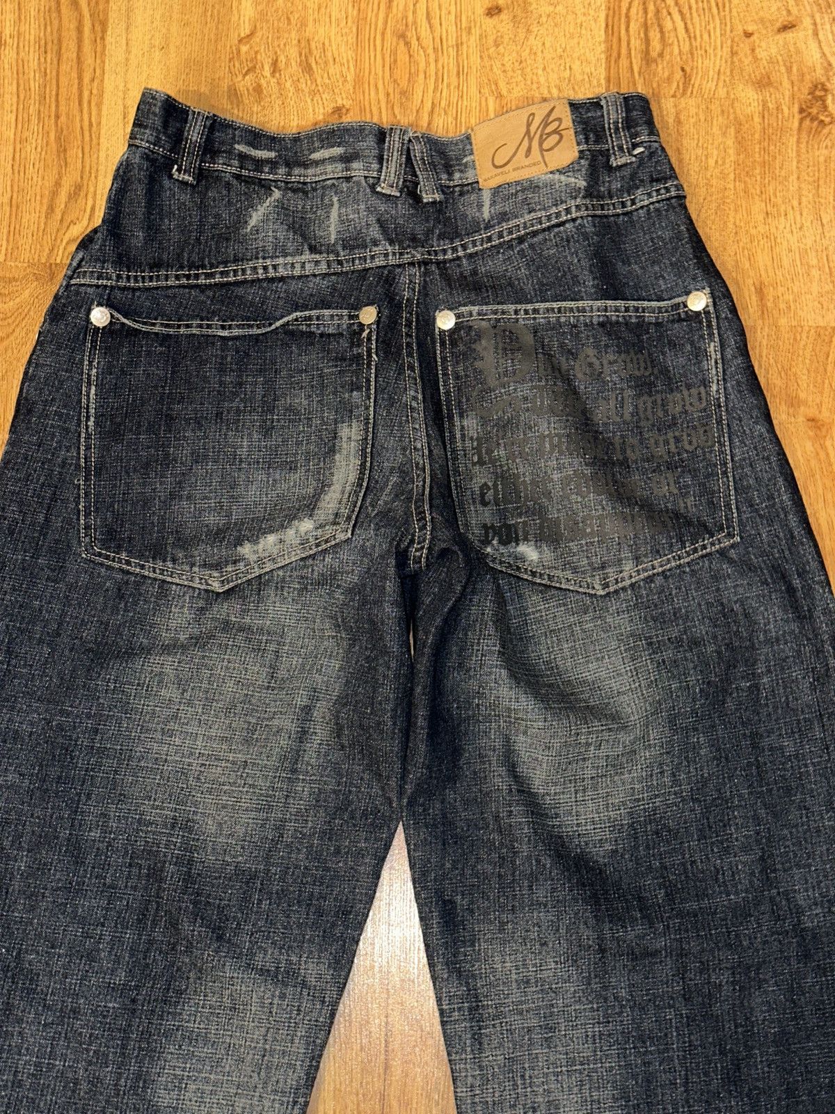 Makaveli Y2K Vtg MAKAVELI Branded 2Pac Tupac Screenprint Baggy Jeans Size US 32 / EU 48 - 8 Thumbnail