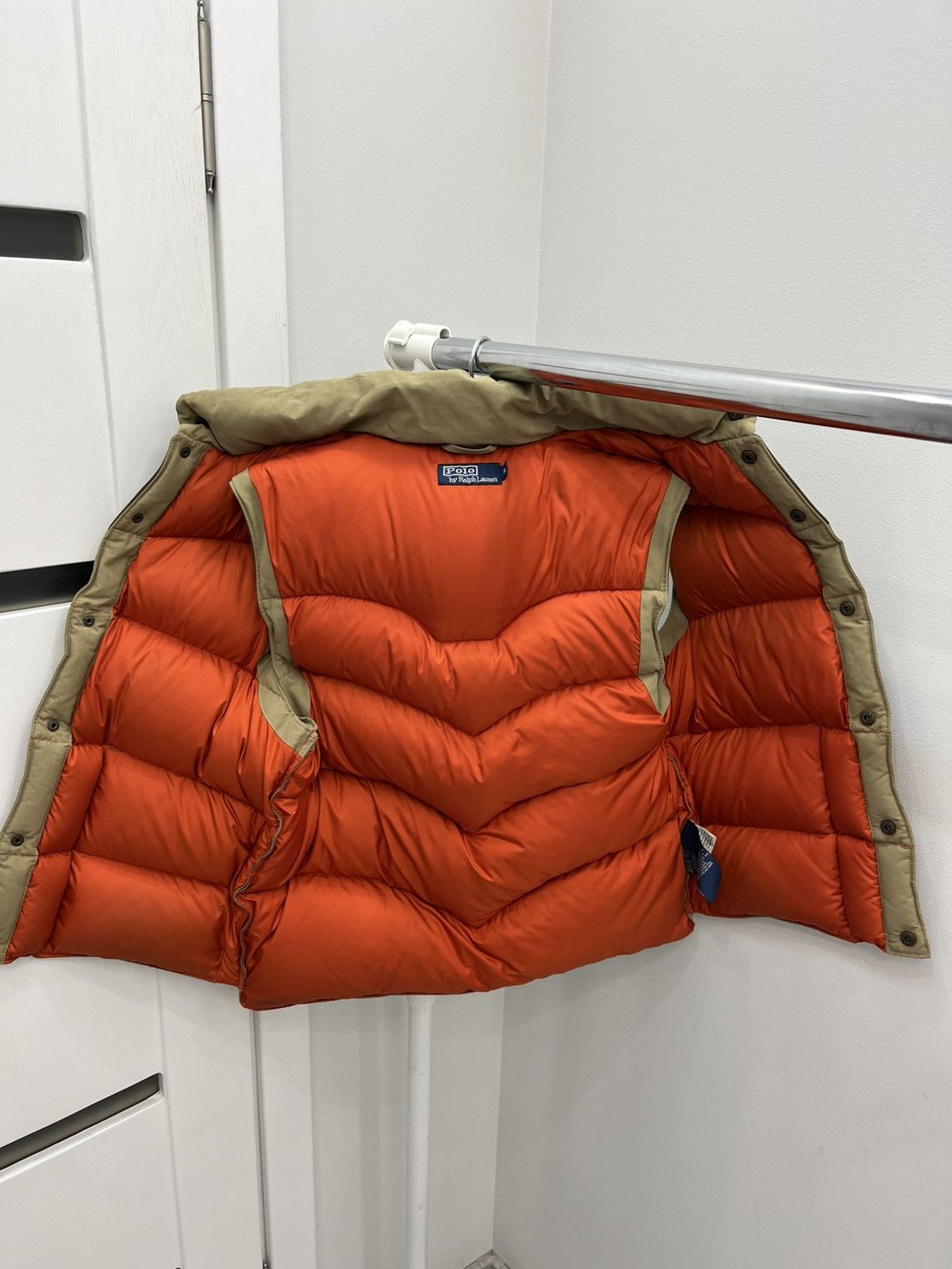 Polo Ralph Lauren Vintage Polo Ralph Lauren Leather Western Puffer Down Vest Size US M / EU 48-50 / 2 - 9 Thumbnail