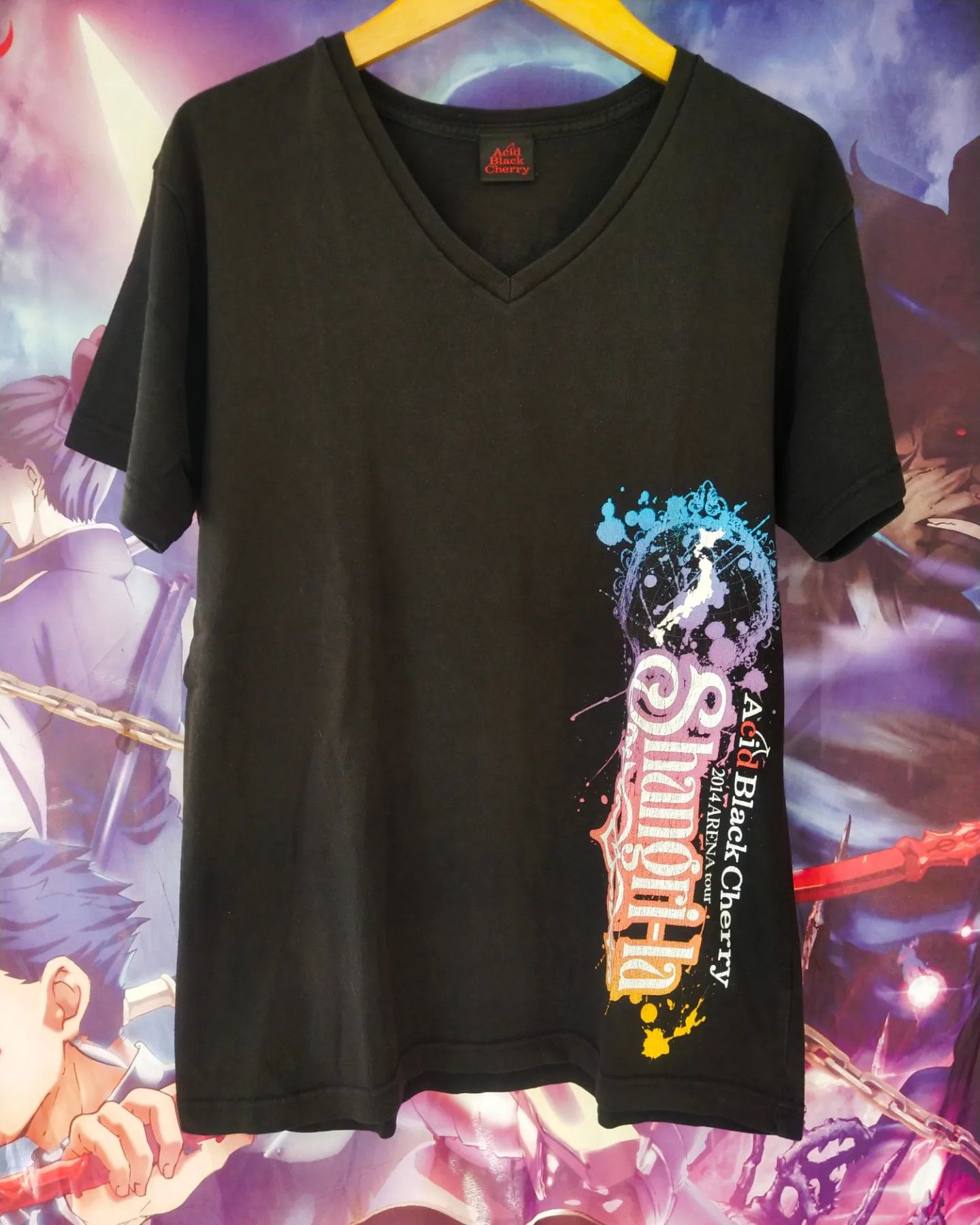 Band Tees Acid Black Cherry Shangri-La 2014 Arena Tour Band Tee Size US M / EU 48-50 / 2 - 1 Thumbnail