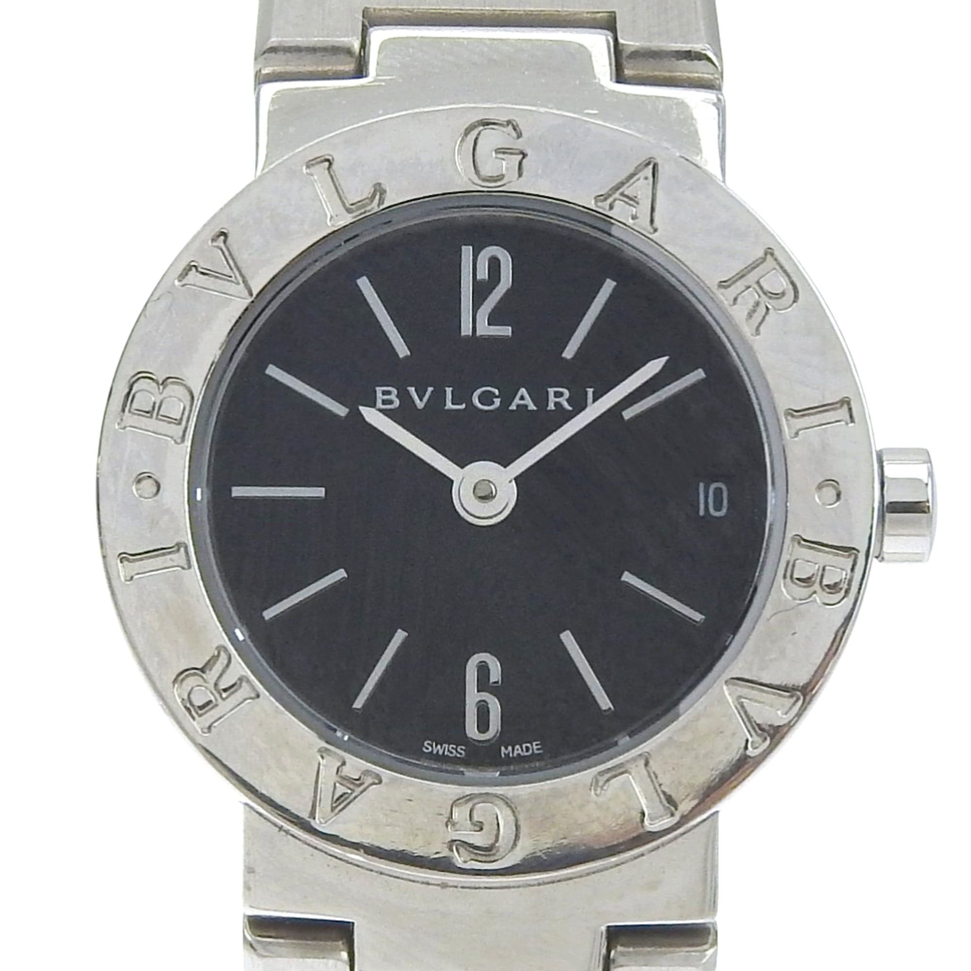 Bvlgari BVLGARI Watch BB23SS Stainless Steel Quartz Analog Display Black Dial Women's Size ONE SIZE - 1 Thumbnail