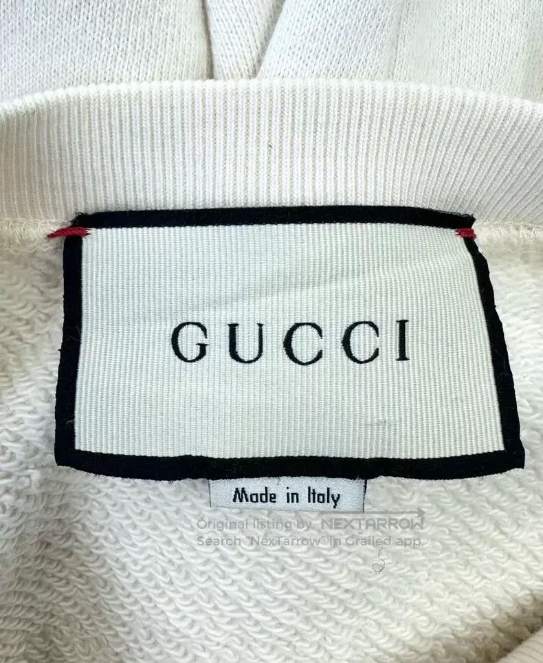 Gucci Gucci Beige letter print logo long-sleeved sweatshirt Size S / US 4 / IT 40 - 3 Thumbnail