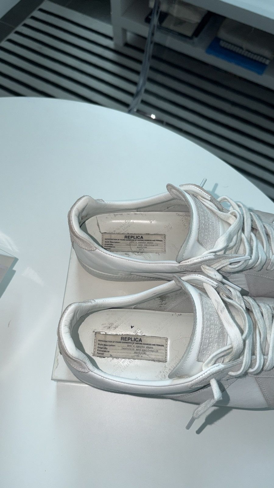Maison Margiela Maison Margiela Replica white Size US 14 / EU 47 - 3 Thumbnail