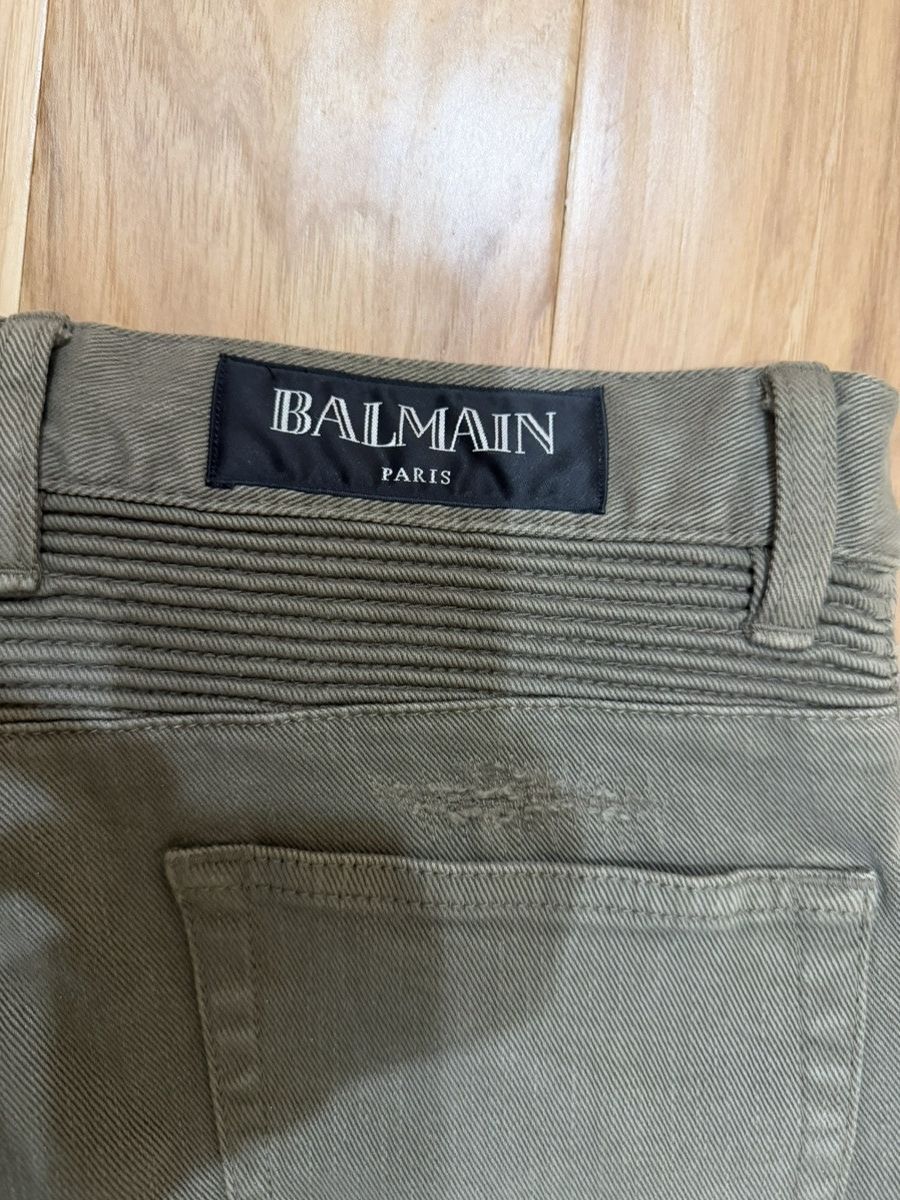 Balmain SS17 BALMAIN BIKER JEANS Size US 29 - 4 Thumbnail