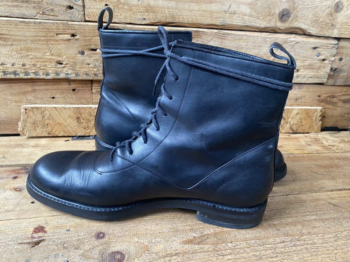 Giuliano Fujiwara × If Six Was Nine Giuano fujiwara x avant black leather combat boots uk 10 Size US 11 / EU 44 - 12 Thumbnail
