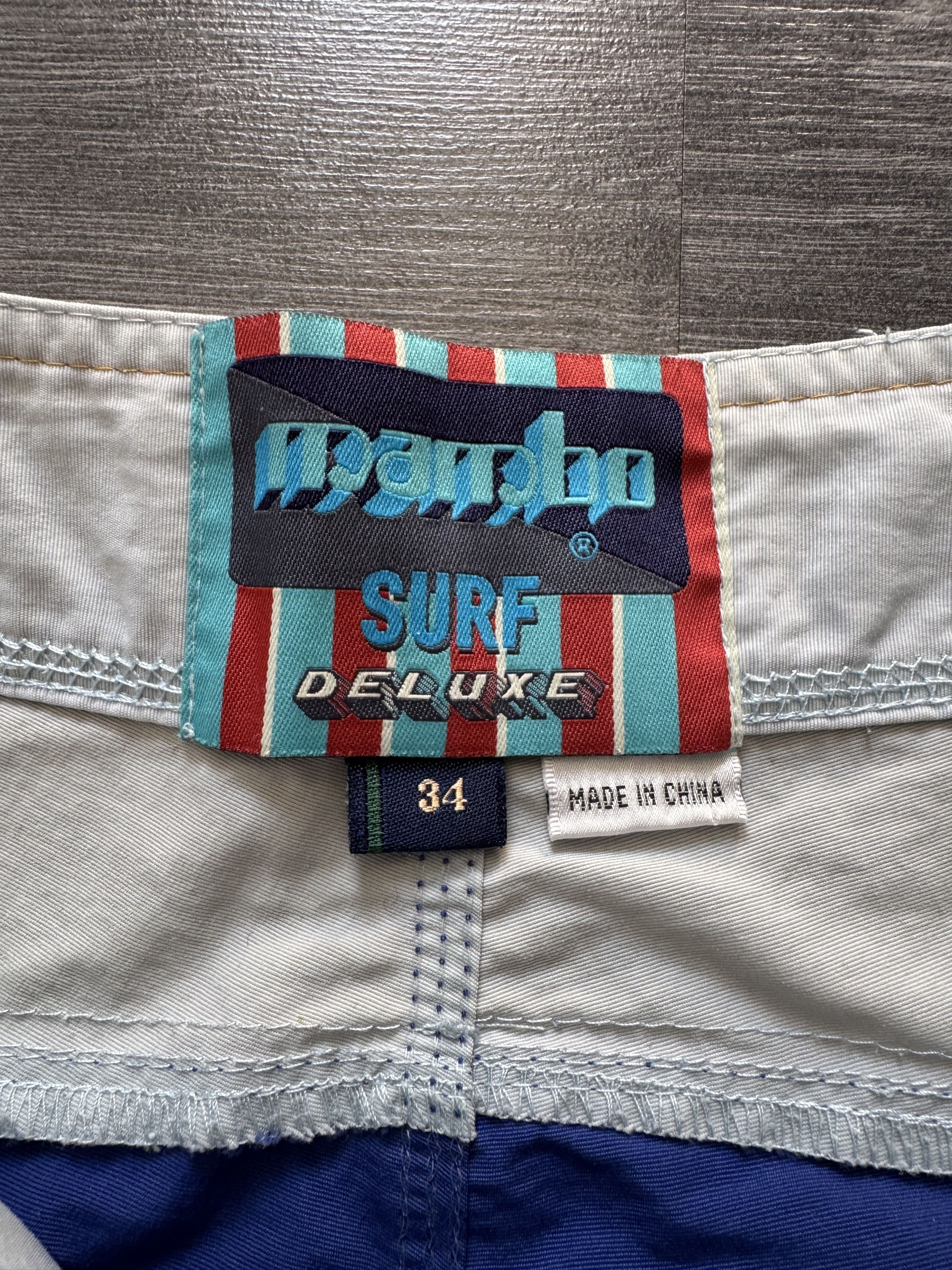 Mambo Vintage Y2k Mambo Surf Deluxe Swim Shorts Size US 34 / EU 50 - 6 Thumbnail