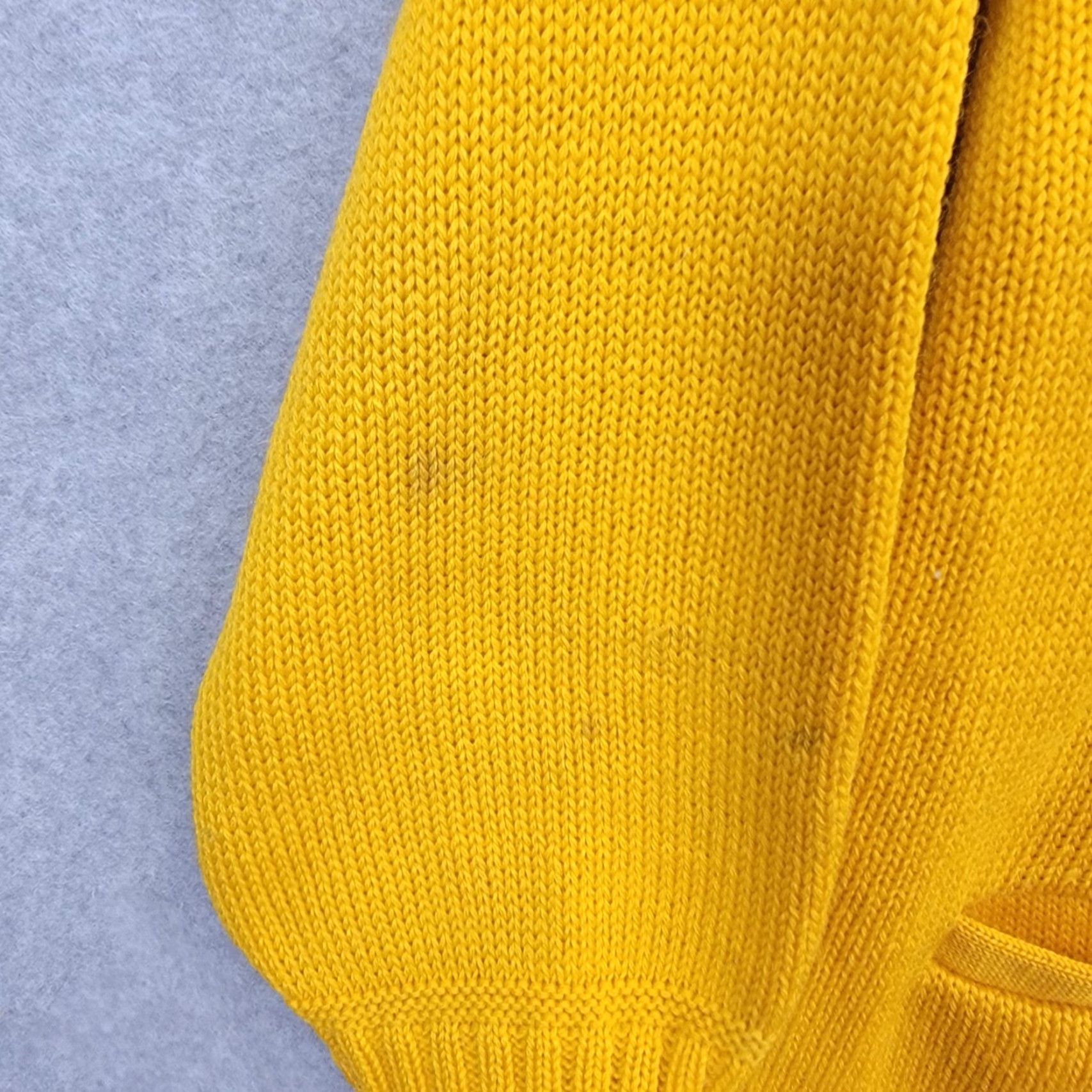 Vintage VINTAGE Milwaukee Sporting Goods Mustard Yellow Knit Cardigan Sweater Varsity Men M Yellow Sports Cardigan Mens Knit Cardigan Vintage Size US M / EU 48-50 / 2 - 5 Thumbnail