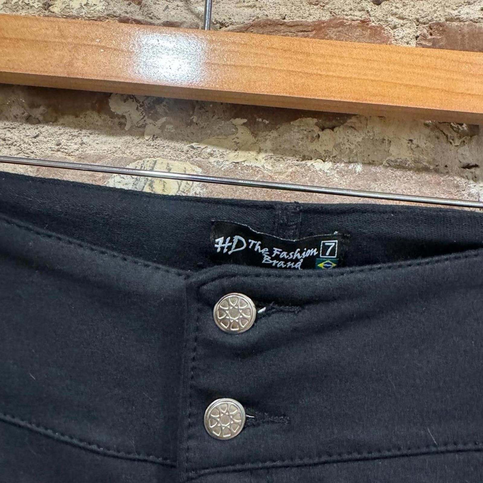Vintage Y2K HD MINI SKIRT Size 28" / US 6 / IT 42 - 5 Thumbnail