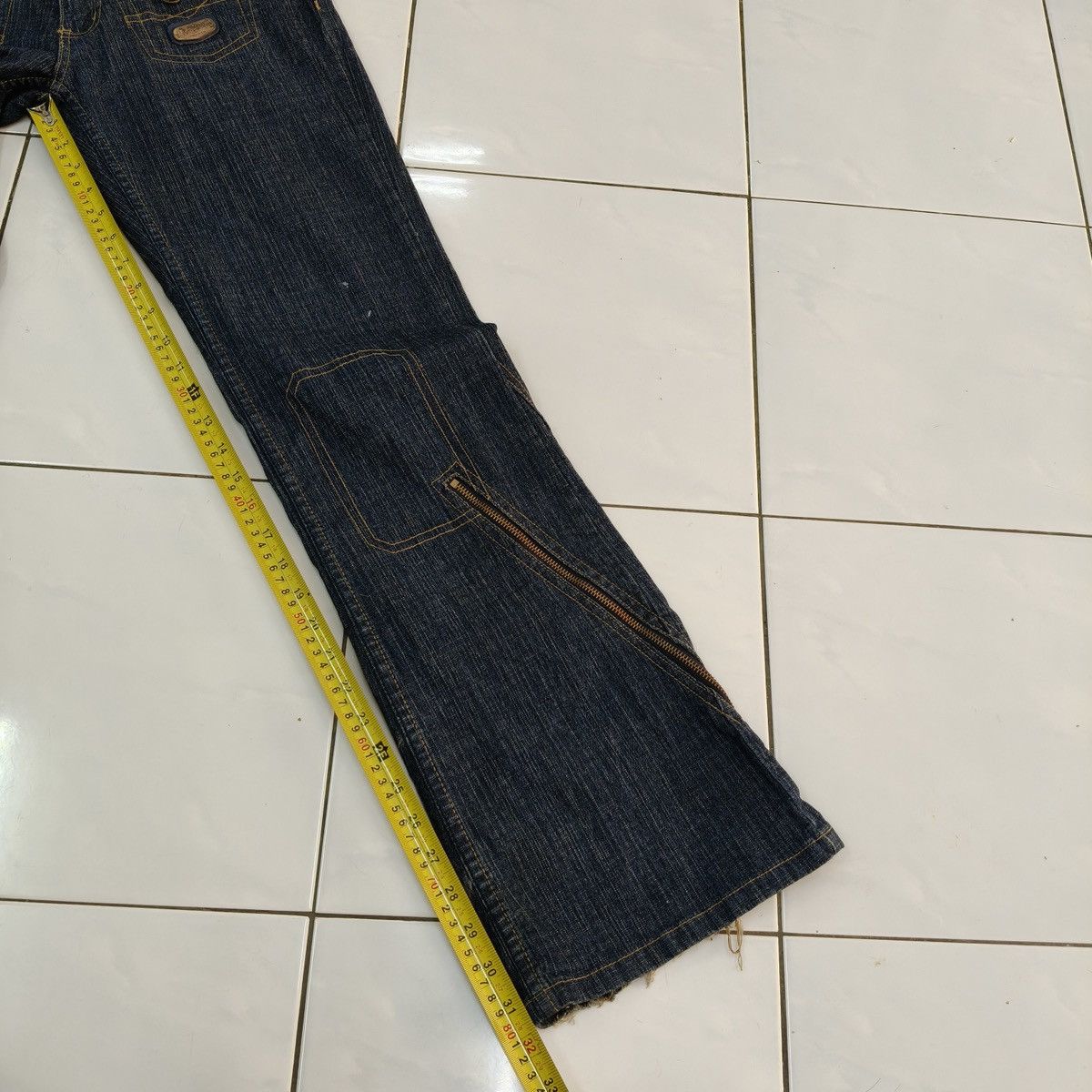 Pepe Jeans Vintage Y2K Pepe Jeans Dark Wash Zipper Pocket Denim Size US 30 / EU 46 - 24 Thumbnail