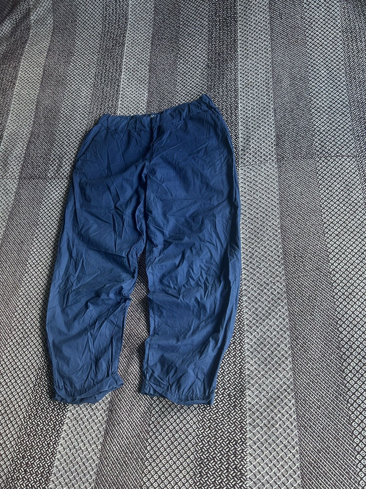 Le Laboureur Labo.Art Regular Blue Pants Unisex Workwear Size Medium Size 26" / US 2 / IT 38 - 2 Thumbnail